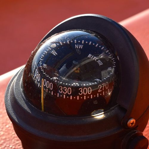 Lifeboat compass